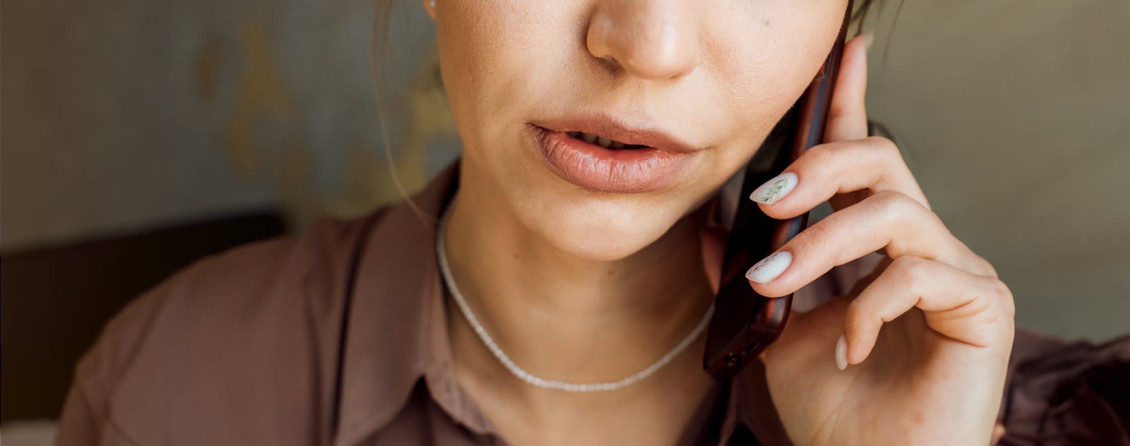 woman on phone call